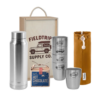 Land Rover Cups & Flask Gift Set