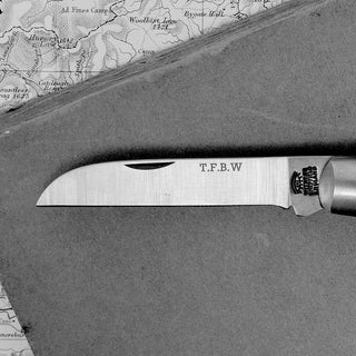 Cheviot Knife Engraving
