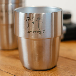 Introducing Custom Cup Engraving - Turn Your Drawing Into Something They'll Keep Forever
