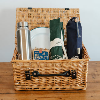 Fieldtrip Picnic Hamper with Personalised Cups & Flask