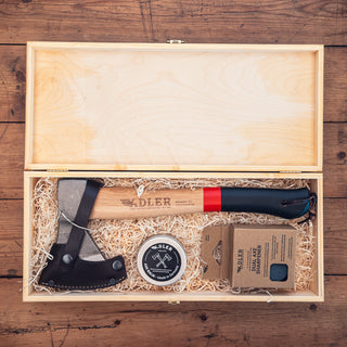 Engraved Hatchet Gift Set