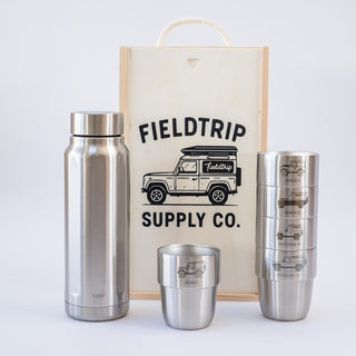 Land Rover Cups & Flask Gift Set