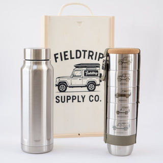 Land Rover Cups & Flask Gift Set
