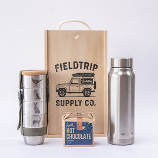 British Wildlife Cups & Flask Gift Set