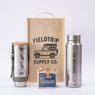 British Wildlife Cups & Flask Gift Set