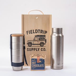 Personalised Cups & Flask Gift Set