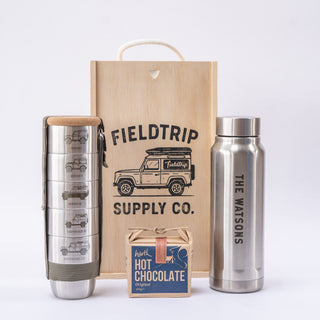 Land Rover Cups & Flask Gift Set