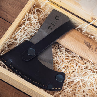 Engraved Hatchet Gift Set