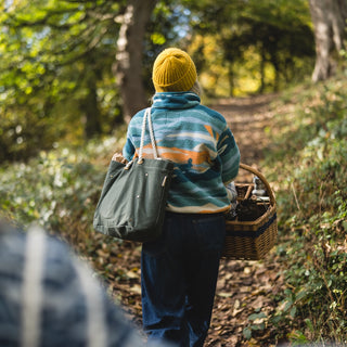The Putman Henley Bag – The Perfect Waxed Canvas Picnic Bag, Made in Britain
