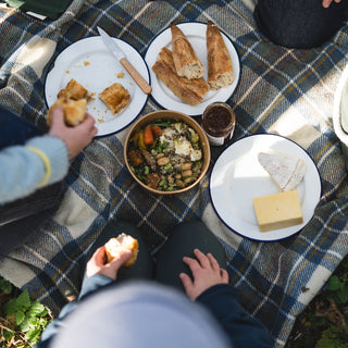 Classic Enamel Picnic Plate (25cm)