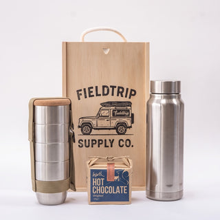 Personalised Cups & Flask Gift Set